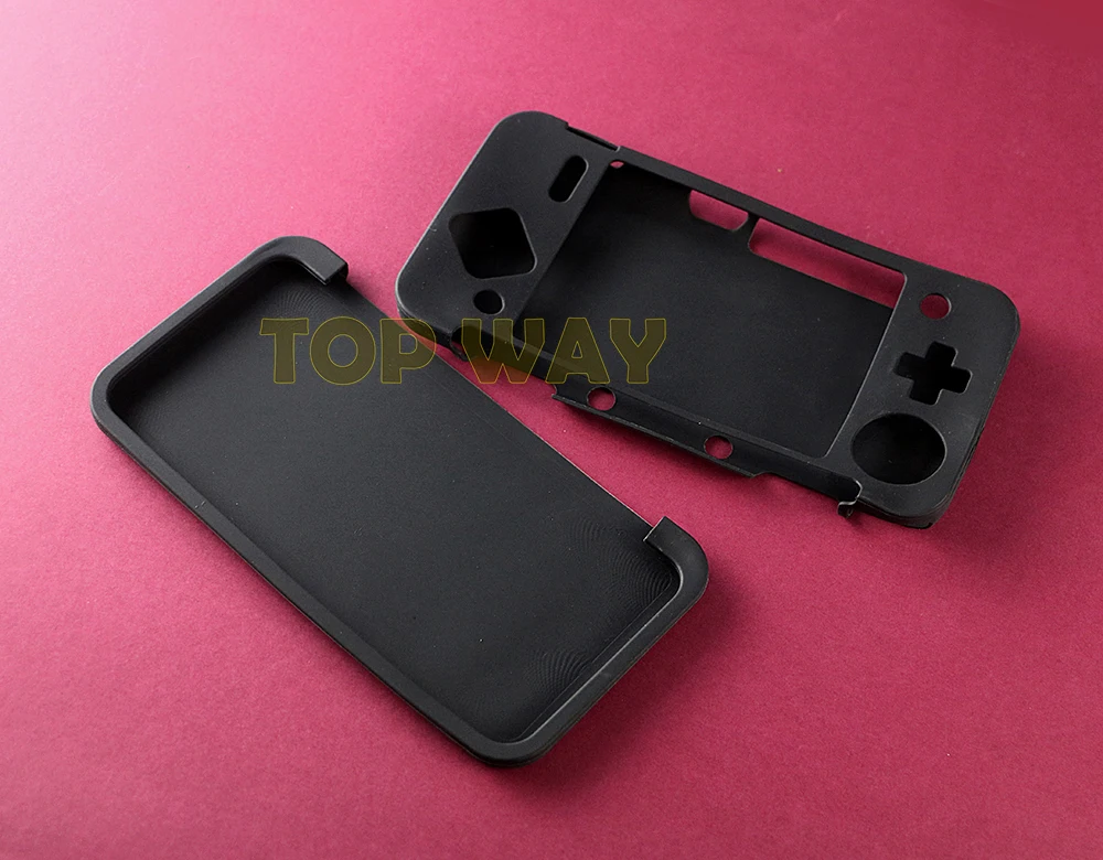 Funda protectora de silicona suave para Nintendo, carcasa inferior y superior para controlador 2DS XL/LL, novedad, 2DSXL, 2DSLL, 1 unidad