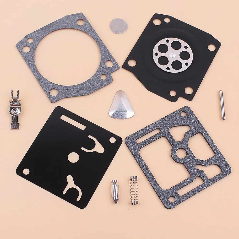 10 Pz/lotto Carburatore Carb Kit di Riparazione Fit HUSQVARNA 365 362 371 372 372XP Jonsered 2065 2165 Motosega Membrana Zama RB-31 RB31