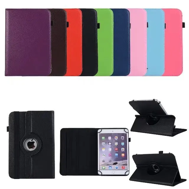 for HP TouchPad ElitePad 1000 G2 900 G1 10.1 10 Plus ProPad 600 Pro 10 EE G1 360 Rotating Flip Leather Cover +pen