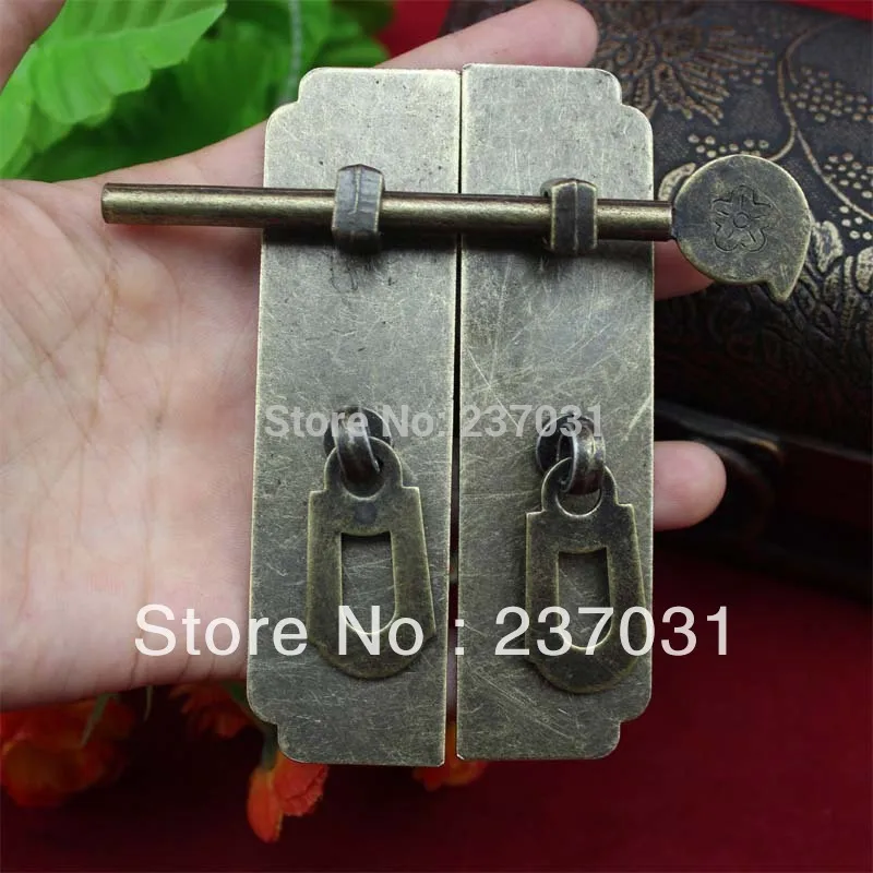 

Domestic outfit metal cabinets box buckle/cupboard door button/antique clasp/bar button box/take bolt split door lock