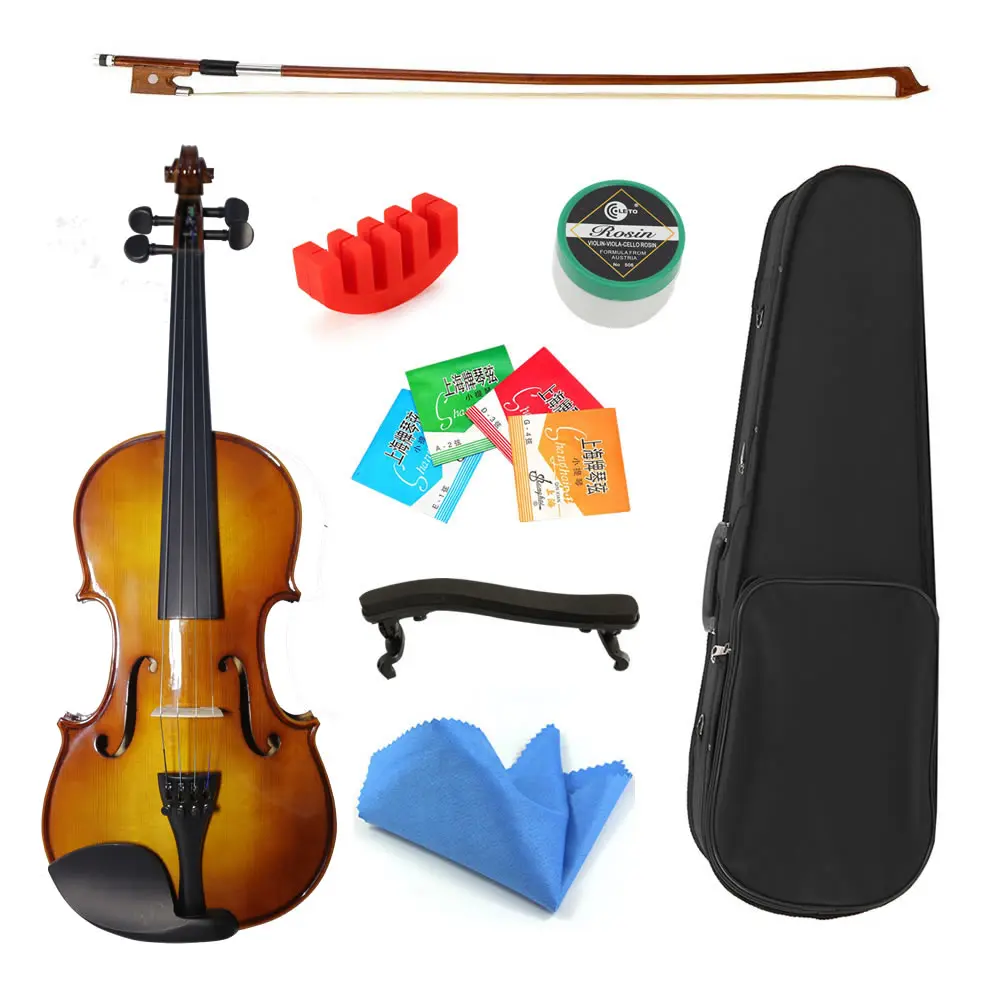 

TONGLING Brand Beginner Antique Violin 4/4 3/4 Maple Violino High-grade Handmade Acoustic Students Violin Fiddle