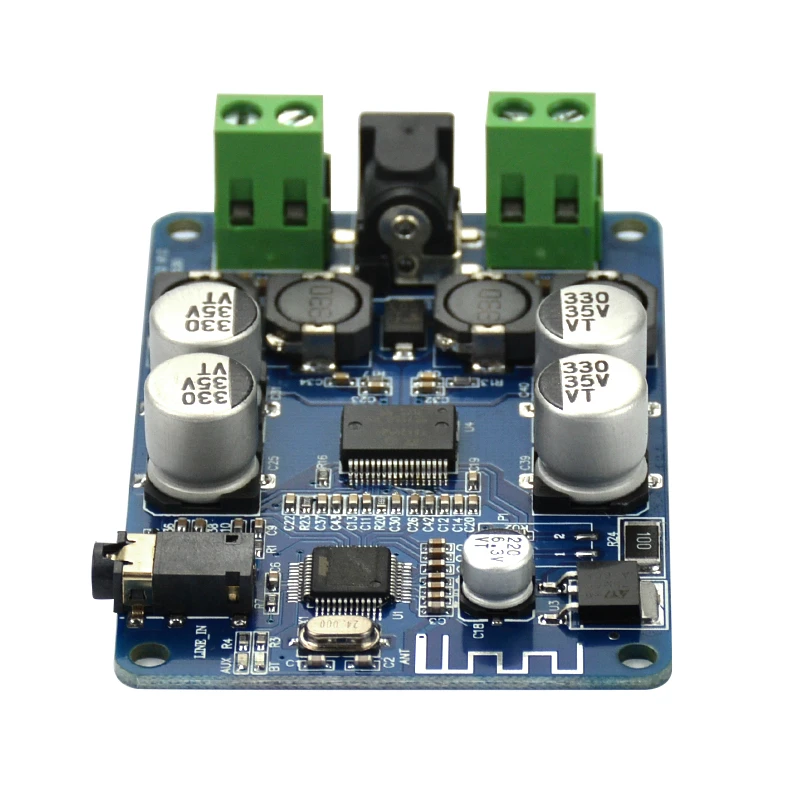 AMPLIFICADOR DE receptor Bluetooth TDA7492P de 2 canales, placa de Audio, altavoces de 25WX25W, miniamplificadores de música modificados, bricolaje