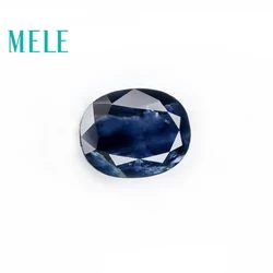 Natural Blue Sapphire loose gemstone for jewelry making,3*4-5*6mm oval cut 0.3-1ct 1pcs fine jewelry DIYstones with High quality