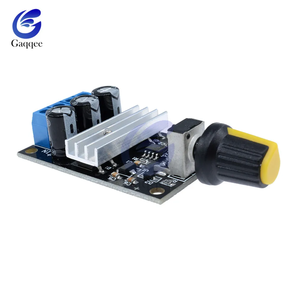 PWM 6V-28V 3A DC Motor Speed Controller Regulator Adjustable Variable Speed Control Switch Fan DC Motor Governor 80W 12V 24V