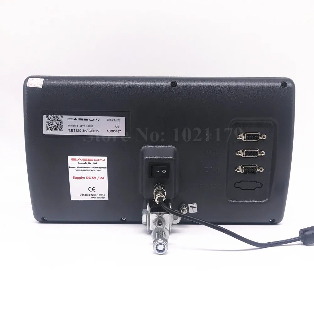New Easson ES-12C 3 axis digital readout 110V 220V milling lathe 3 axis DRO digital display controller for lathe milling machine