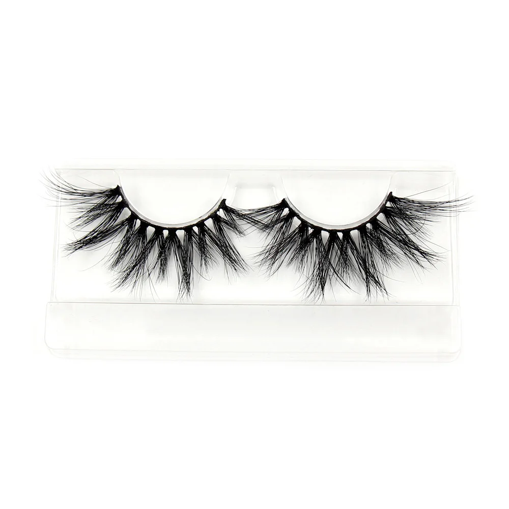 AMAOLASH 25mm Eyelashes 5D Mink Lashes Thick Crisscross False Eyelashes Fluffy Dramatic Eyelashes Makeup Soft Lashes 38 Styles