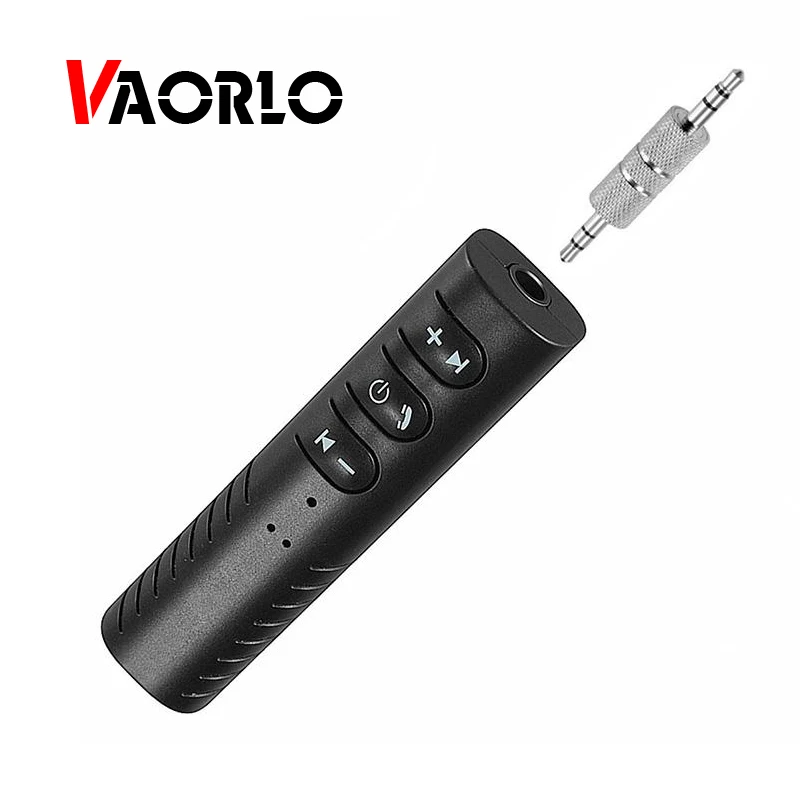 VAORLO Bluetooth Receiver AUX 3.5mm Jack Handsfree Bluetooth Car Kit Music Audio Wireless Transmitter Adapter For Car Headphones