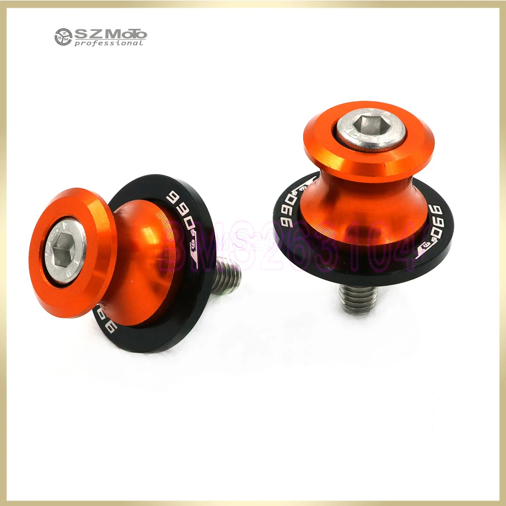 For KTM 990 SMT 990SMT 2009-2013 2012 2011 2010 Motorcycle Accessories Swingarm Spools slider M10 stand screws