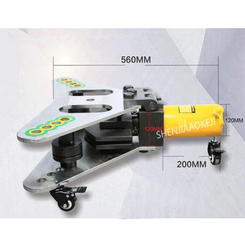 CB-125D เครื่องดัดแนวตั้งแบบไฮดรอลิก เครื่องดัดแนวตั้งแบบไฮดรอลิกวงจรเดียว เครื่องดัดแถวทองแดงแบบแยกส่วน