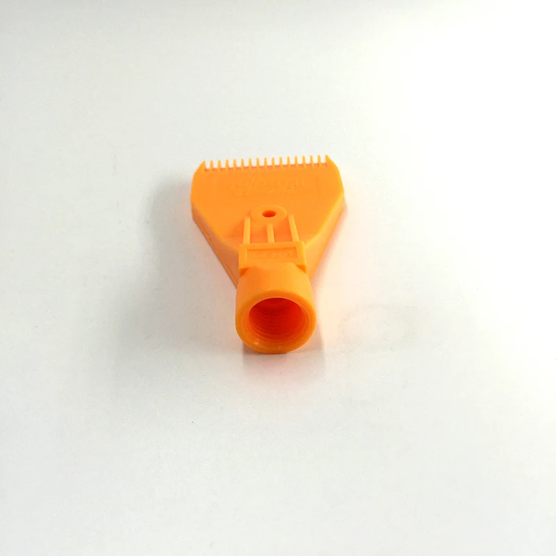 1/4 Inch Plastic blow nozzle,air knife nozzle,air blower nozzle for drying,727 F Type windjet nozzle