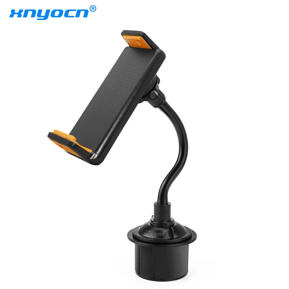 Car Water Cup Spaces Tablet Car Stand Holder for IPAD Air Mini Samsung Tablet Stand Mount for 6-10.5 Inch iPhone X Phone Huawei