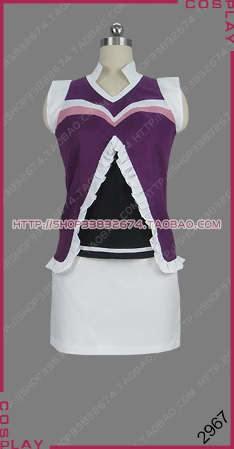 He Badminton Play of Ayano Hanesaki! Kaoruko Serigaya Outfit Anime Cosplay Costume S002