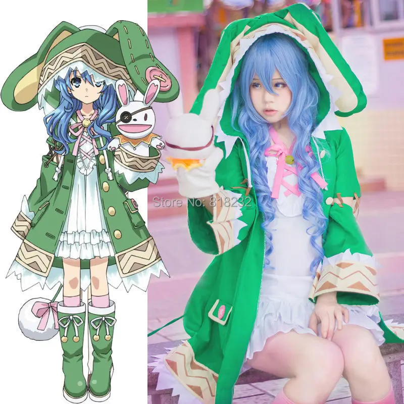 DATE A LIVE Himekawa Yoshino Elves Dress Uniform Outfits Anime Cosplay Costumes