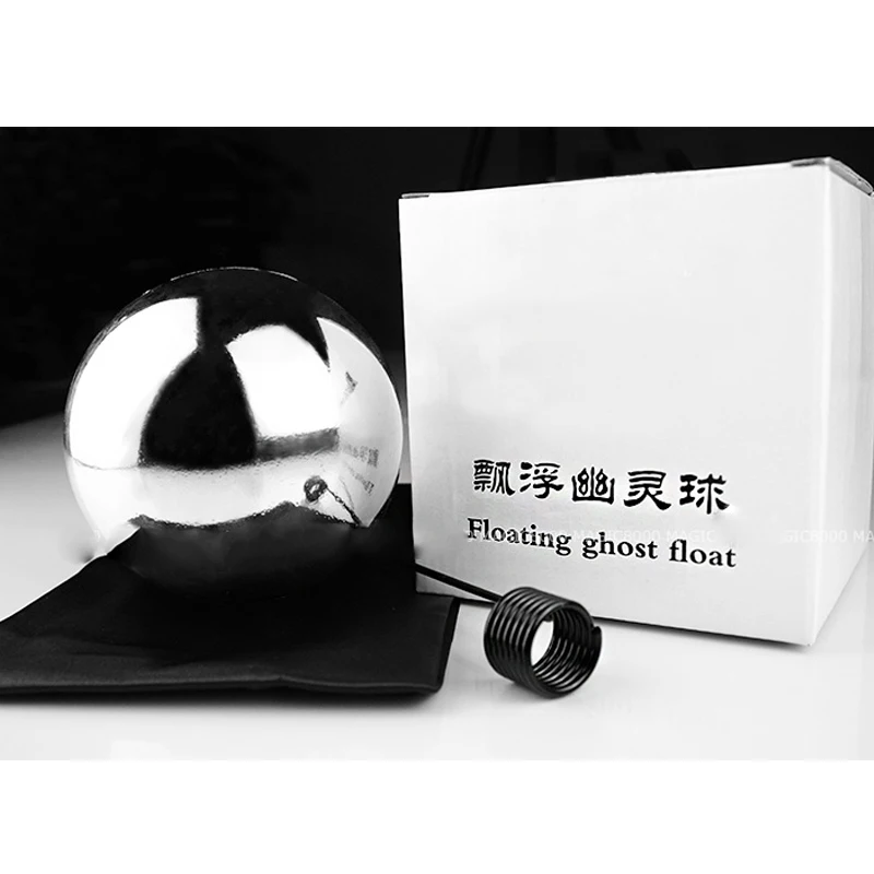 Zombie Ball With Foulard Magic Tricks Medium (Silver Color ,Diamter 12cm) Floating Stage