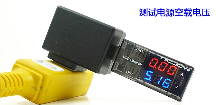 1pc New USB Current Voltage Tester Meter USB Voltage Ammeter USB Detector Double Row Shows Gauge Facotry Online Wholesale