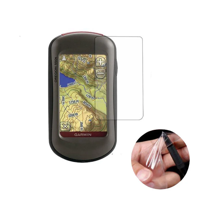 3 قطعة PET واضح طبقة رقيقة واقية ل Garmin أوريغون 500 450 450t 550 550t 400t 400i 400c 400 300 200 GPS واقي للشاشة غطاء