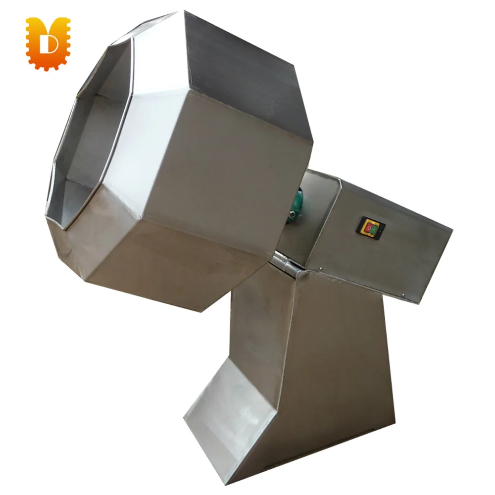 UDHTW-800 Octagonal chips seasoning machine/snack flavoured machine/food spice coating machine