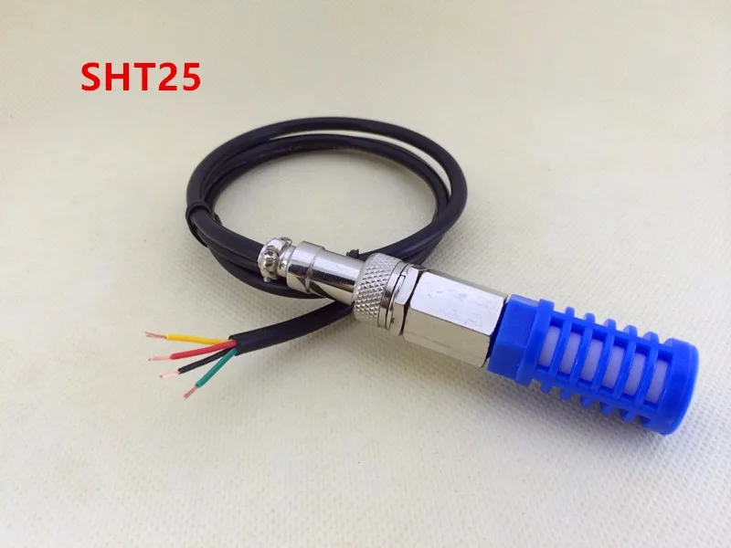 TH25UYY-H temperature humidity sensor metal stainless steel protective cover cable with SHT25