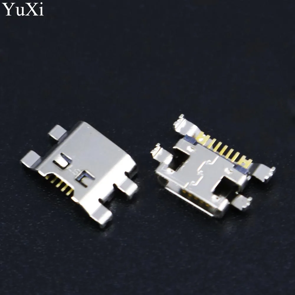 

YuXi 10PCS/Lot Micro USB Charge Port Socket Jack Dock Plug For LG G4 F500 H815 For LG V10 K10 K420 K428 Charging Connector