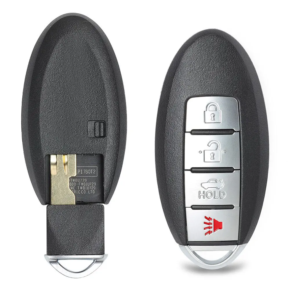 KEYECU CWTWBU735 / CWTWBU618 Keyless Entry Remote Key 4 Button Fob for Infiniti M35 M45 2006 2007 2008 20009 2010