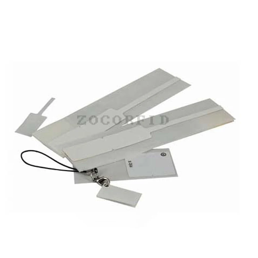 100pcs/lot ISO 18000-6C Alien Higgs 3 chip 9662 antenna UHF RFID Tag 915mhz passive RFID UHF sticker label