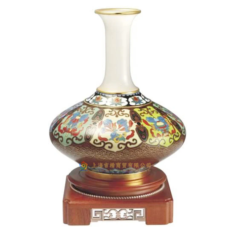 Opening celebration housewarming gift ornaments cloisonne vase Lucky boss to send a gift desktop decoration