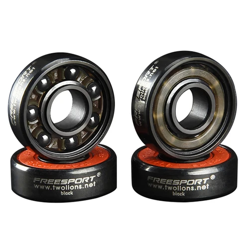 Imagen 2 del producto FreeSport-Rodamientos de cerámica híbridos ABEC9, Rodamientos de alta Rev para monopatín, LongBoard, patín en línea, 608
