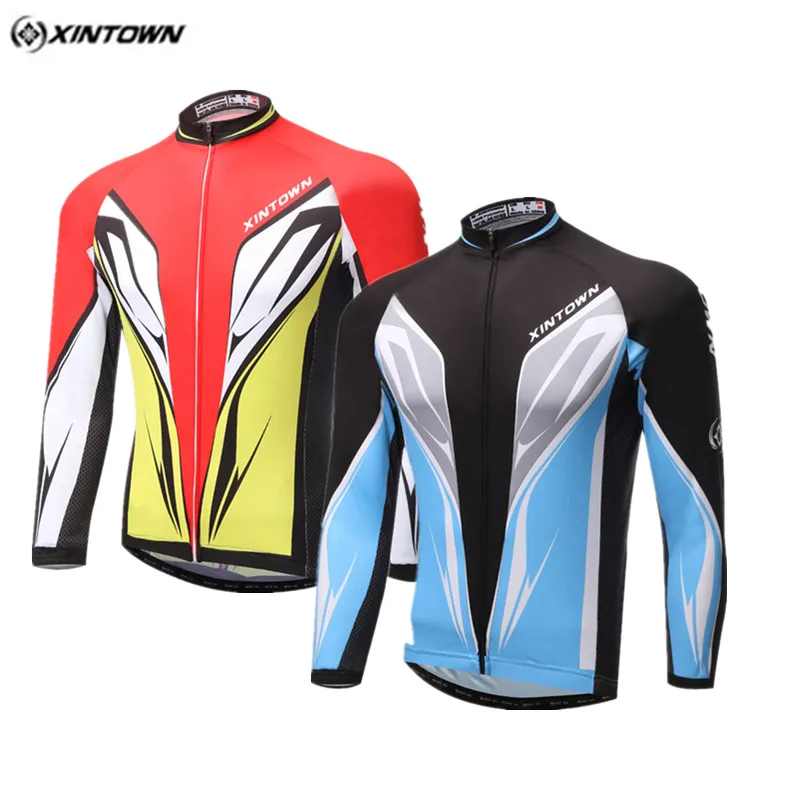 Xintown Warm 2016 Men's Long Sleeve Cycling Jersey Ropa Ciclismo mtb Bike Jersey Jacket Sport Racing Bicycle Cycling Clothing