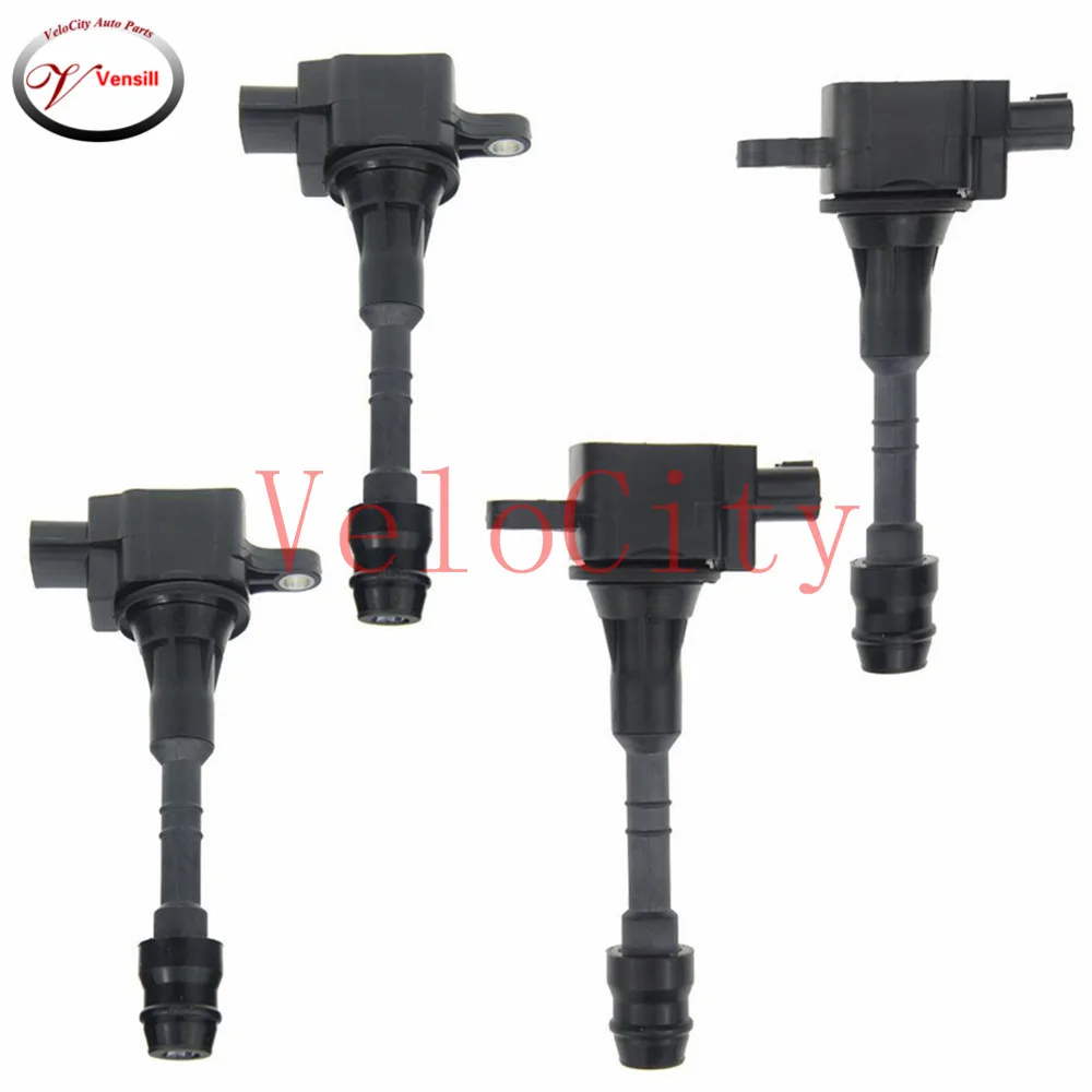 4 PCS Part No# 22448-AR215 22448-AR210 22448-AR200 22433-AR215 Ignition Coil For 03-08 Infiniti FX45 03-10 M45 02-06 Q45 4.5L