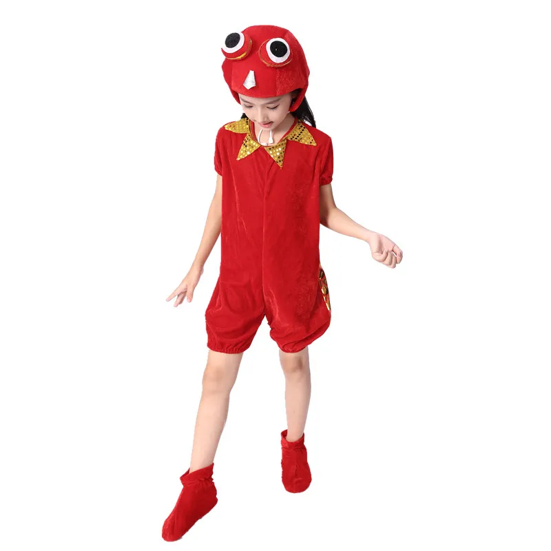 children\'s fish costumes for girls goldfish clothing kindergarten performance clothes animal dance costumes festival dance