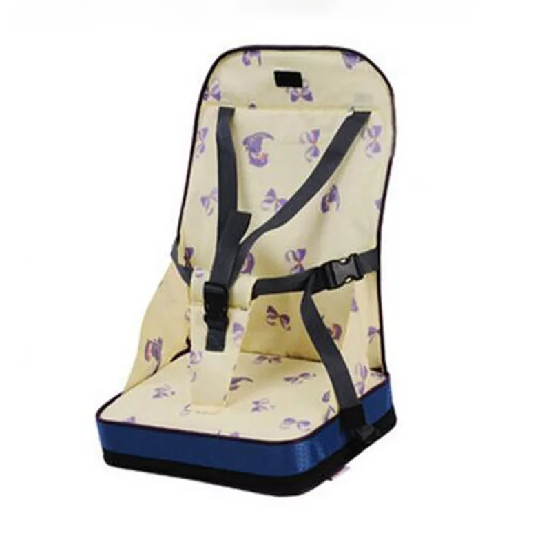 Asiento elevador portátil de seguridad para bebé, silla alta de viaje portátil, asiento de cena, 4 colores