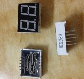 

20PCS 0.56inches 7 Segment 2 Digital LED Display Super Red KYX5261AS/5261BS Common Anode/Cathode