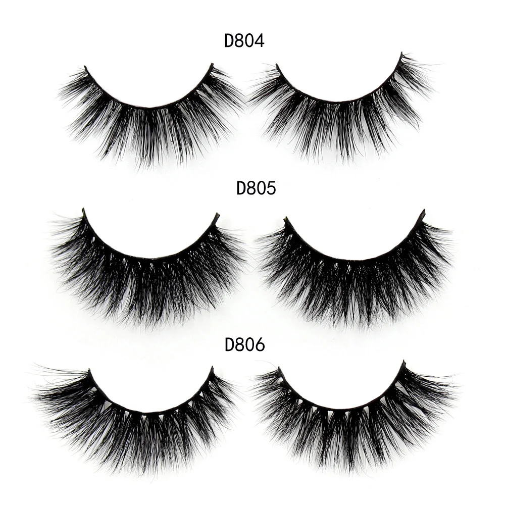 SOQOZ Mink Eyelashes 3D Mink Lashes 100% Cruelty free Lashes Handmade Reusable Natural Eyelashes Popular False Lashes Makeup