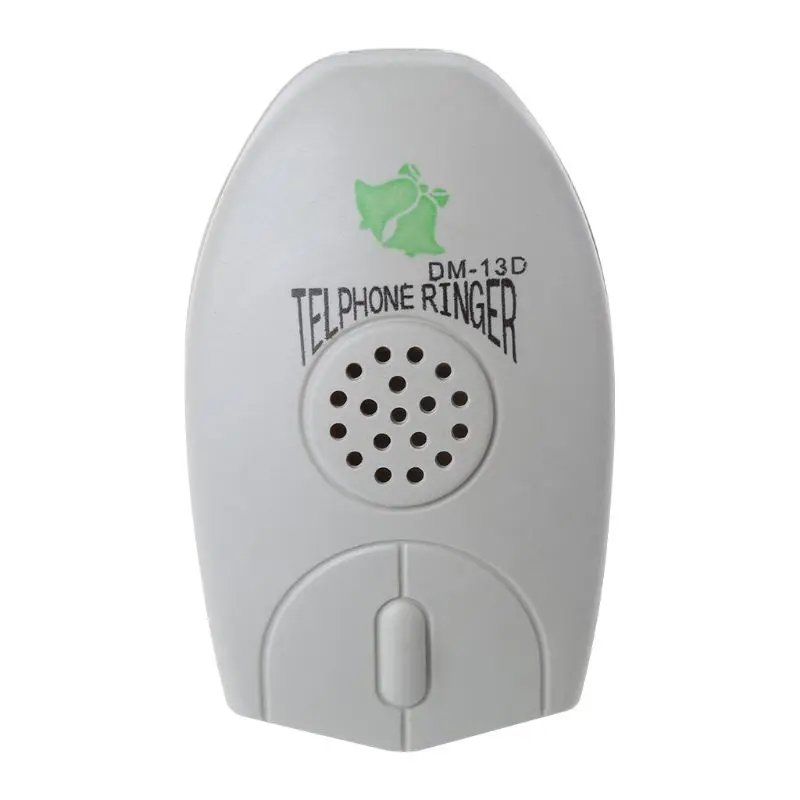 Telefone fixo amplificador ringer extra alto, anel de telefone para idosos