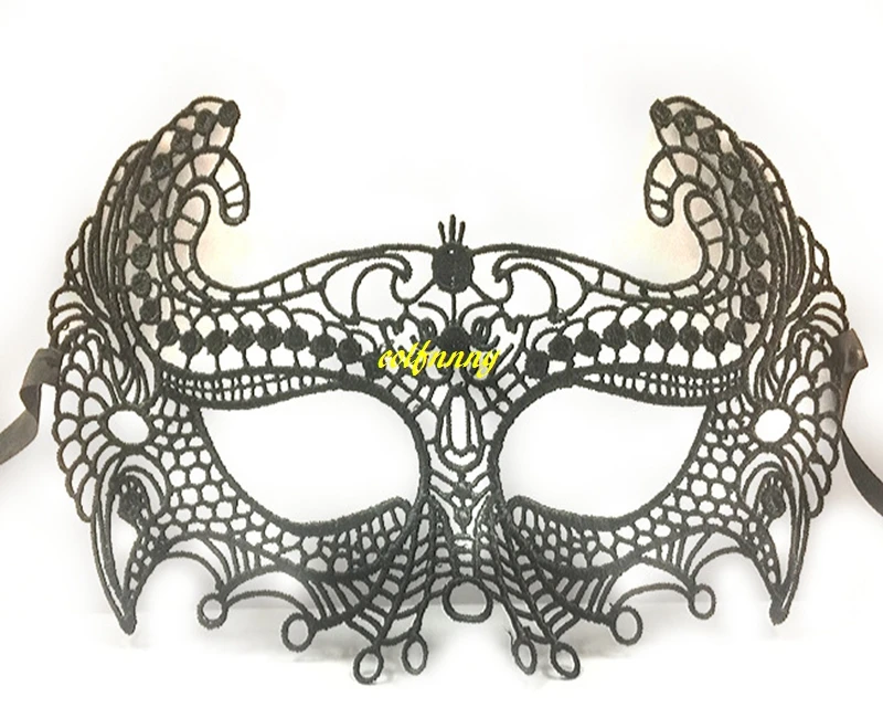 

1000pcs/lot Halloween Girls Women Black Hard setting Mask Sexy Lady Lace Masks For Masquerade Party Fancy Dress Costume