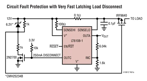 LT6108IMS8-1 LT6108HMS8-1 LT6108IMS8-2 LT6108HMS8-2 LT6108 - الدقة، مضخم الصوت الحالي لإدخال السكك الحديدية إلى السكك الحديدية