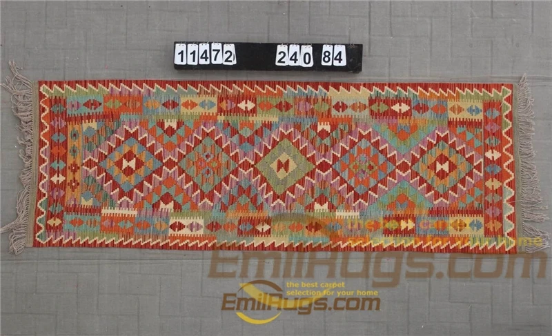 Kilim Fabric Handmade Carpet Livingroom Carpet Square Rug Turkish Rugs Natural Sheep Wool