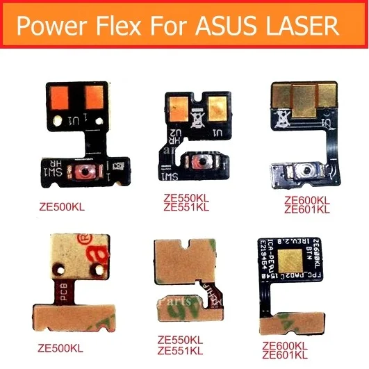 

Genuine Power button flex cable For Asus zenfone laser ze500KL ze550kl ze551kl ze600kl ze601kl lock screen& on off keypad