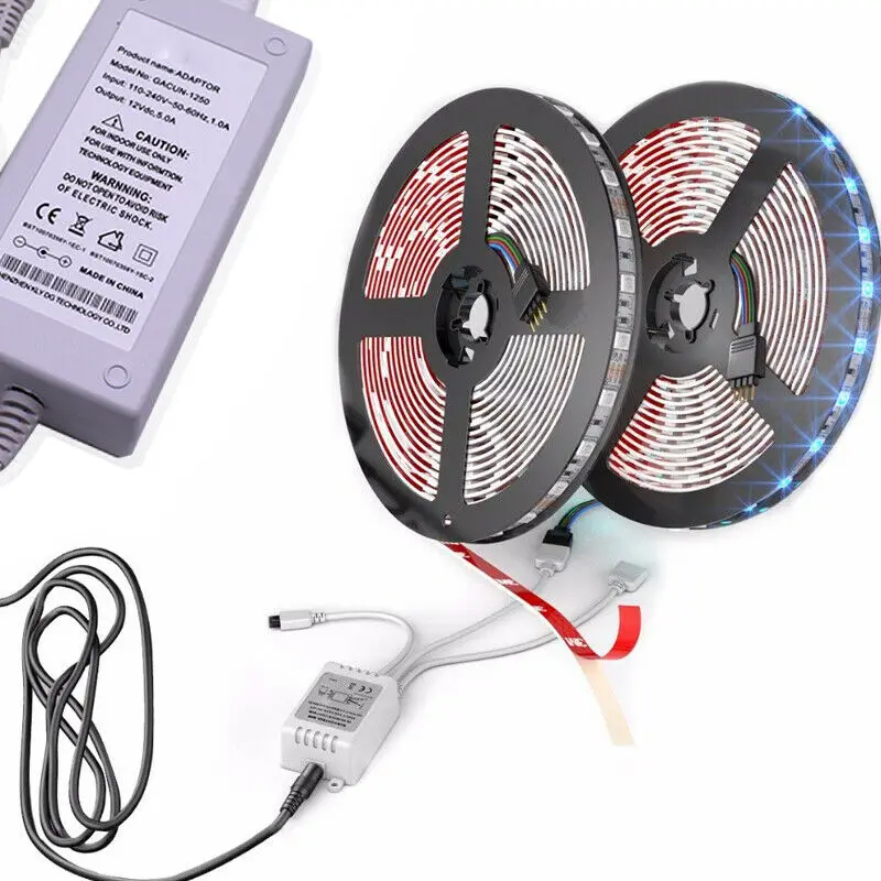 12V 5A LED power supply 60W Adapter DC12V TO 110V-220V For LED strip US/EU plug For WS2811 WS2815  5050 LED strip light