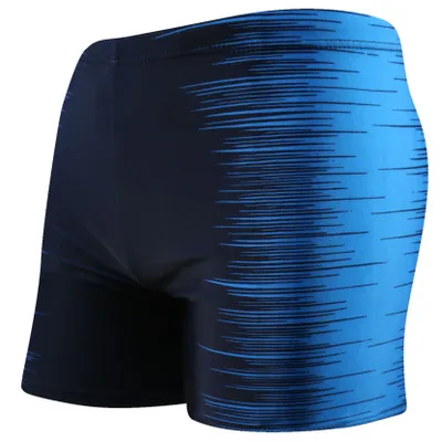 Men Swimsuit Quick Dry Swimming Trunks Boxer Sunga Briefs Men\'s Waterproof Racing Swimwear Beach Board Strips Shorts