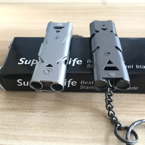 Survival Whistle Keychain for Outdoors EDC.1991