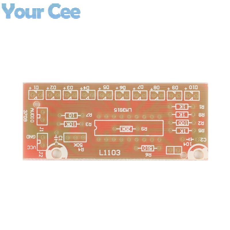 Audio LM3915 Level Indicator Electronic Production Suite DIY Kit Part Components Design