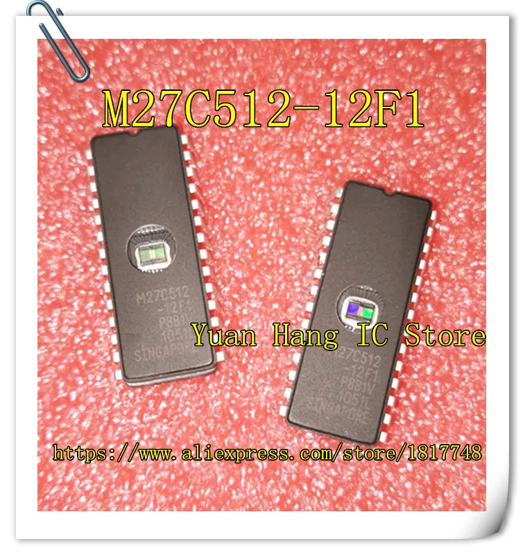 

10PCS/LOT NEW M27C512-12F1 27C512 DIP-28 EPROM IC CHIPS Drive IC