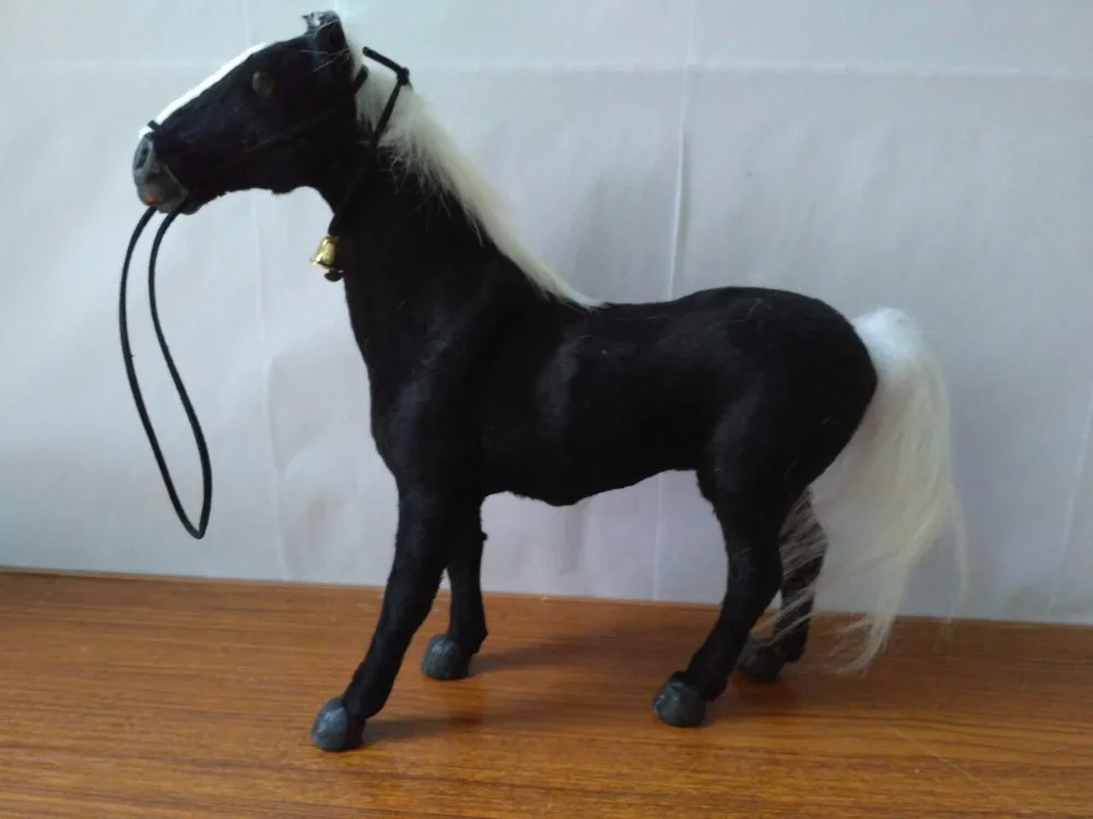 simulation-de-cheval-noir-en-polyethylene-et-fourrure-modele-30x30cm-decoration-de-la-maison-cadeau-d1917