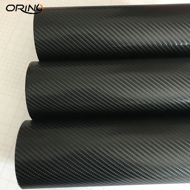 

50X150/200/300/500CM 6D Carbon Sticker 6D Carbon Wrap Film For Motorbike Car Wrapping With Air Free Bubbles