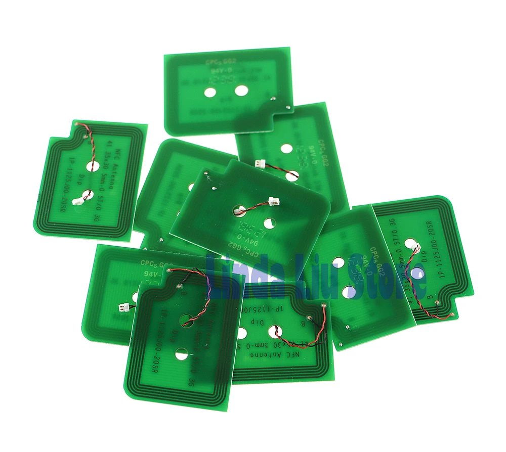 10 قطعة/الوحدة واي فاي NFC هوائي مجلس وحدة الاستشعار اللاسلكية قالب الإرسال والاستقبال للوحة وحدة كهربائية وي U WIIU