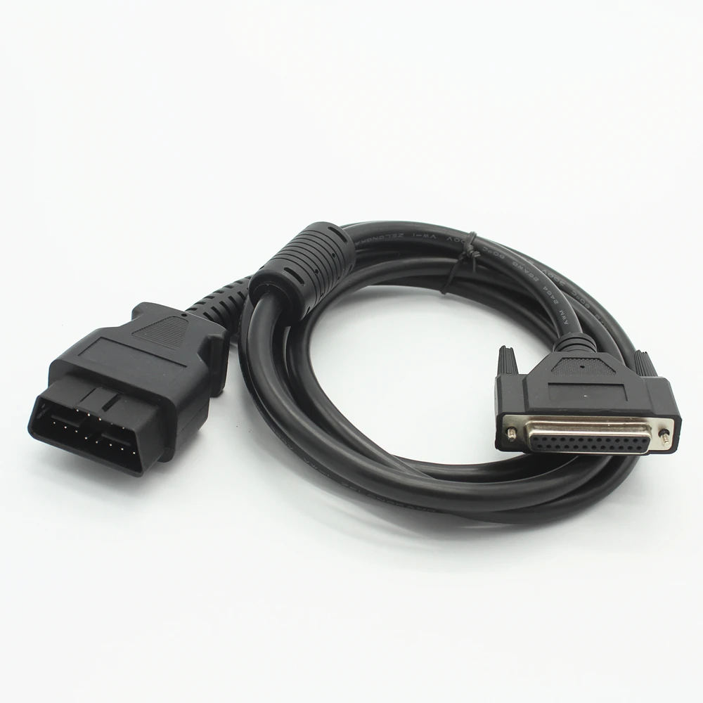 For Car diagnostic tools OBD2 16PIN Spnp-On Cables Red Box Main Cable Blue-Point Testing Cables to 25PIN Bluepoint cable