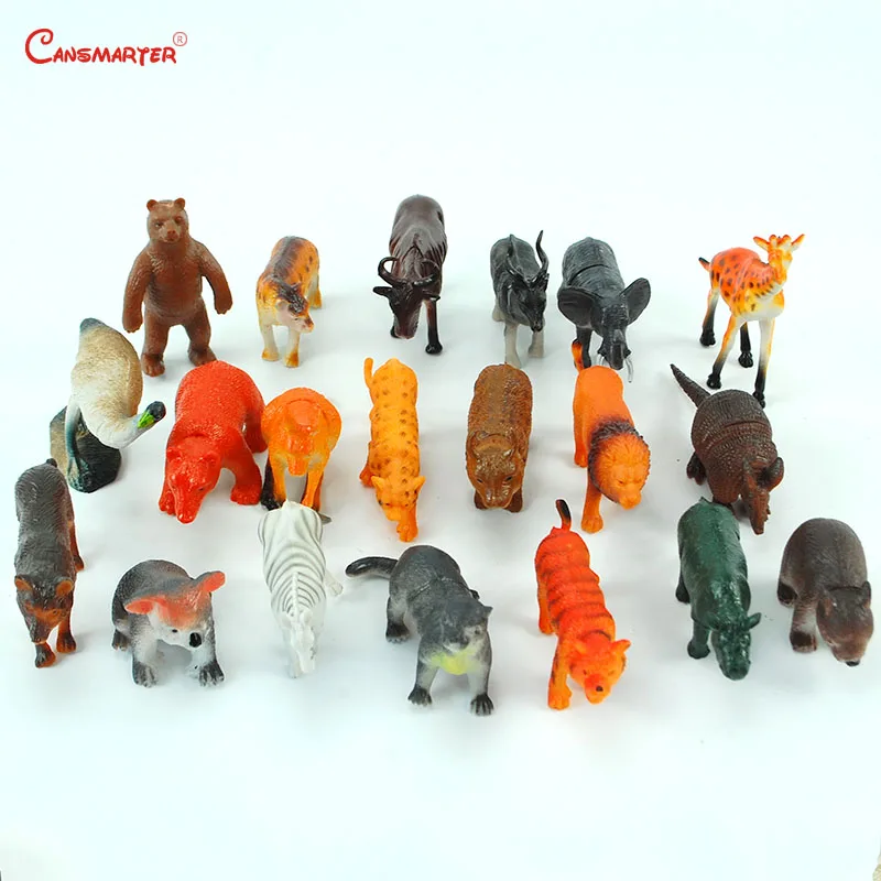 Farm Animal Sets Montessori Toys Safe Plastic Model Educational Toy Toddlers Practice Teaching Children Forest Toys for Children