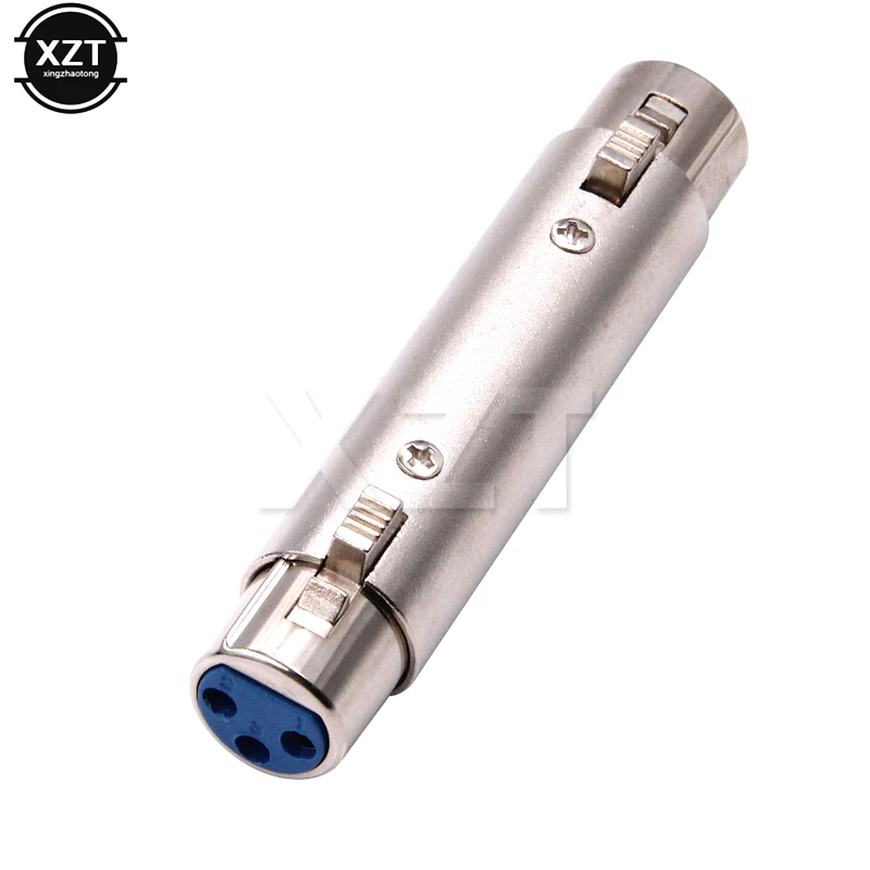 أحدث 3 دبوس XLR أنثى إلى XLR أنثى وصلة مرفاع ميكروفون كابل مكبر الصوت موسع تمديد محول موصل
