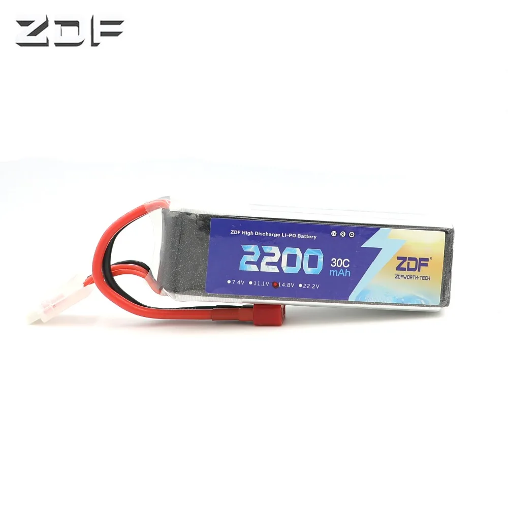 ZDF LION POWER แบตเตอรี่ 4s 14.8V 2200Mah 30C Max 60C Li-แบตเตอรี่ 4s สําหรับ Halicopters รถยนต์เรือ quadcopters 4s แบตเตอรี่